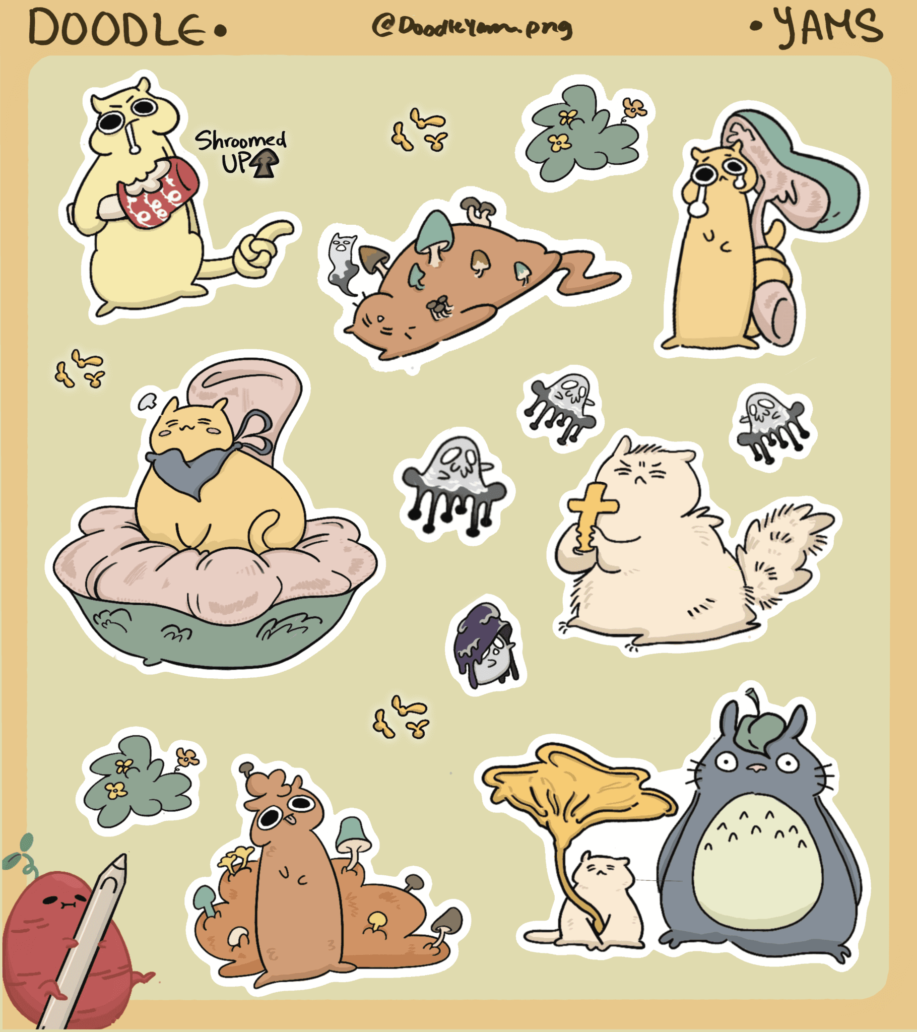 Sticker Collection, Procreate